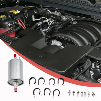 Flexible Stainless Steel Braided Fuel Line Kit For Chevrolet Silverado 1500 2500