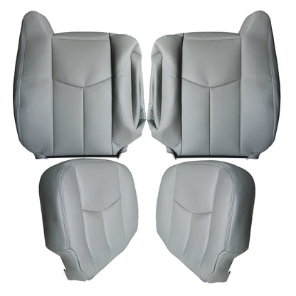 Driver & Passenger Leather Seat Cover For 2003 2004 -2006 Chevy Tahoe Suburban