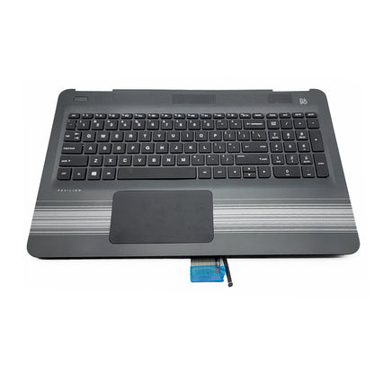 New Palmrest Backlit US Keyboard Touchpad For HP Pavilion 15-AU 15-AW 856035-001