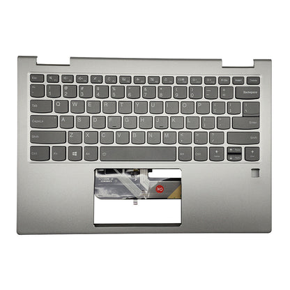 New Palmrest w/ Backlit Keyboard For Lenovo Yoga 730-13IKB Silver 5CB0Q95936 US