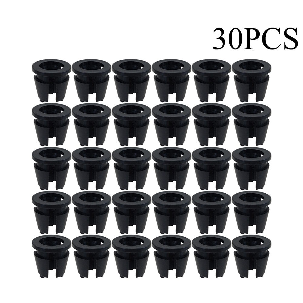 30x Grille & Side Market Light Grommet Retainer Clip For Toyota Screw Grommet