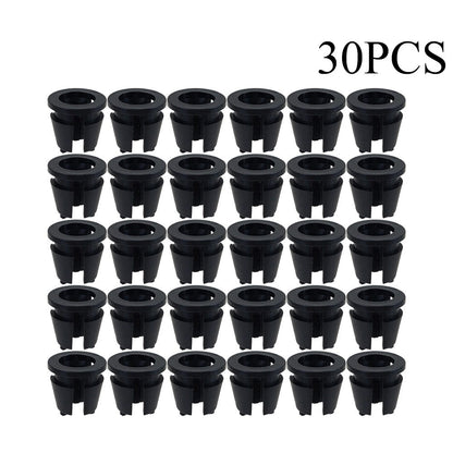 30x Grille & Side Market Light Grommet Retainer Clip For Toyota Screw Grommet