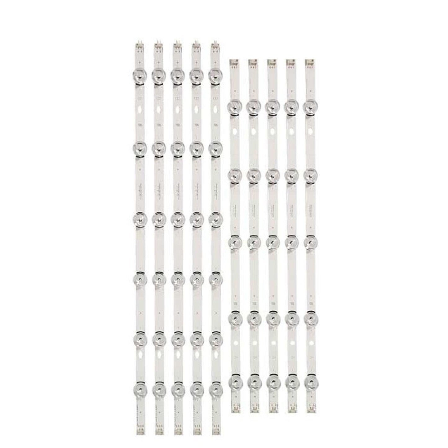 LED Backlight Strips (10) For LG 55LB5900-UV 55LF6000-UB 55LF6100-UA T550HVF04.2