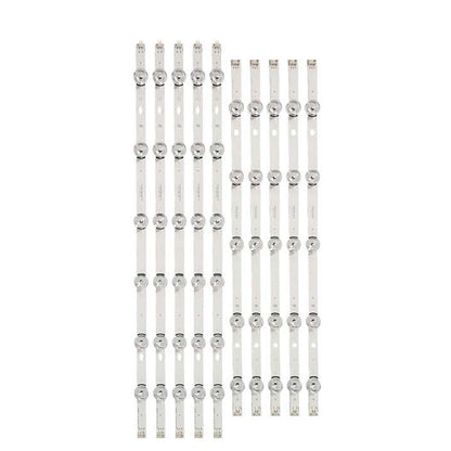 LED Backlight Strips (10) For LG 55LB5900-UV 55LF6000-UB 55LF6100-UA T550HVF04.2