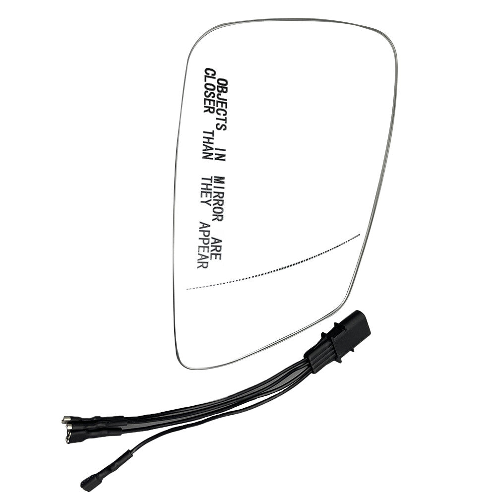 4Pin Passenger Right Side Mirror Glass Fit For 2010 2011-2016 BMW 528 550 535