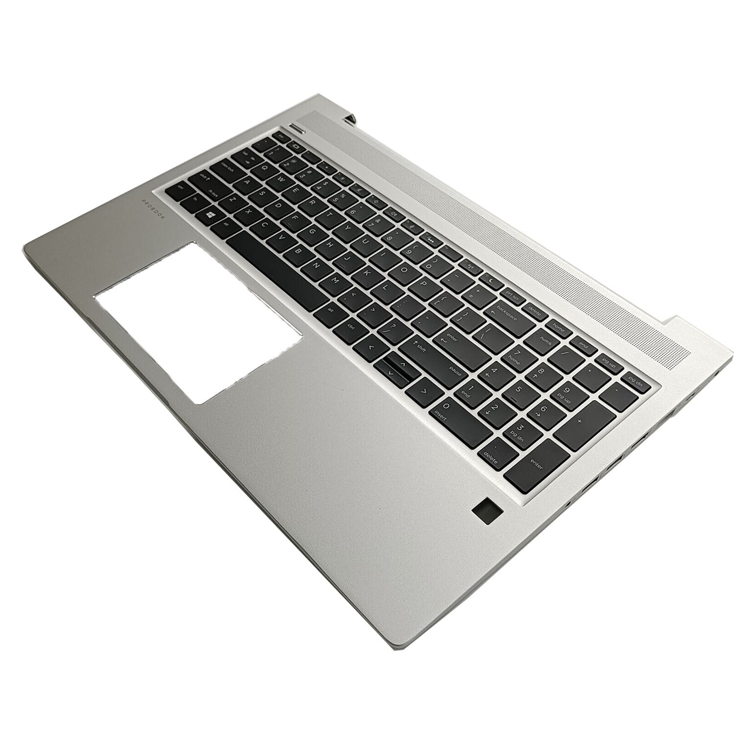 New Silver Palmrest w/ Backlit Keyboard L45090-001 For HP ProBook 450 G6 450 G7
