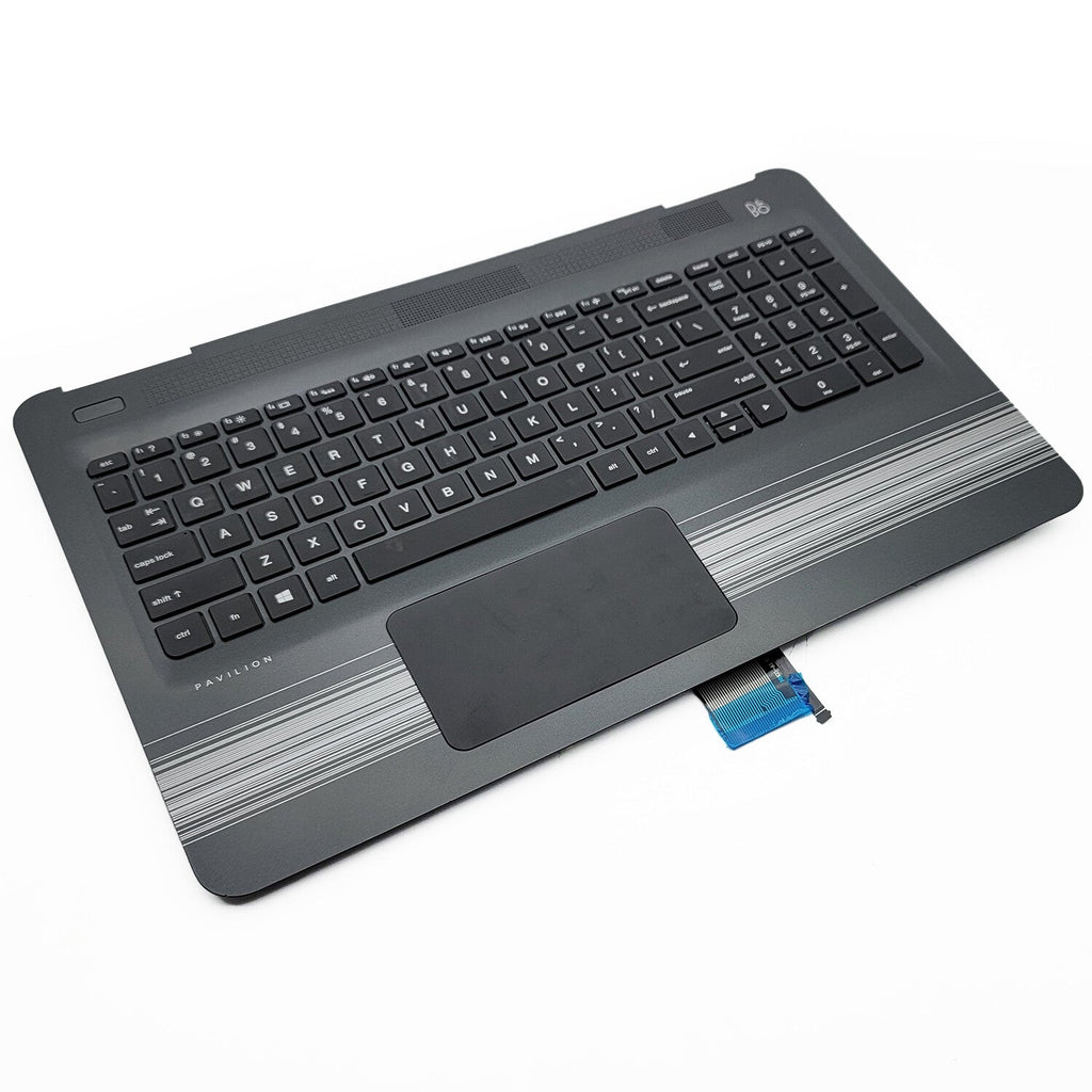 New Palmrest Backlit US Keyboard Touchpad For HP Pavilion 15-AU 15-AW 856035-001