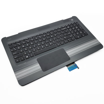 New Palmrest Backlit US Keyboard Touchpad For HP Pavilion 15-AU 15-AW 856035-001