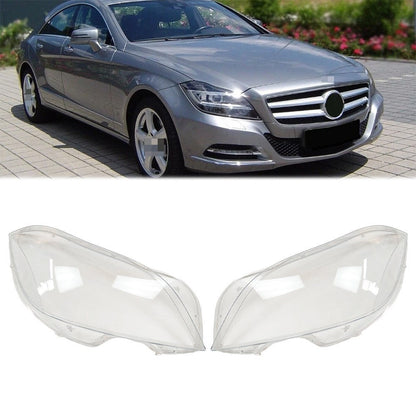 For 2010 - 2014 Mercedes Benz W218 CLS350 CLS500 CLS550 Headlight Lens Cover