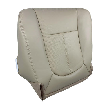 For 2011-2016 Ford F250 Lariat Driver&Passenger Bottom Leather Seat Cover Tan