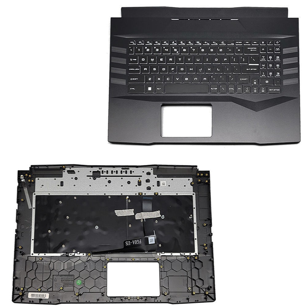 New For MSI Pulse GL76 11UDK SCK MS-17L1 Palmrest Upper Cover Backlit Keyboard