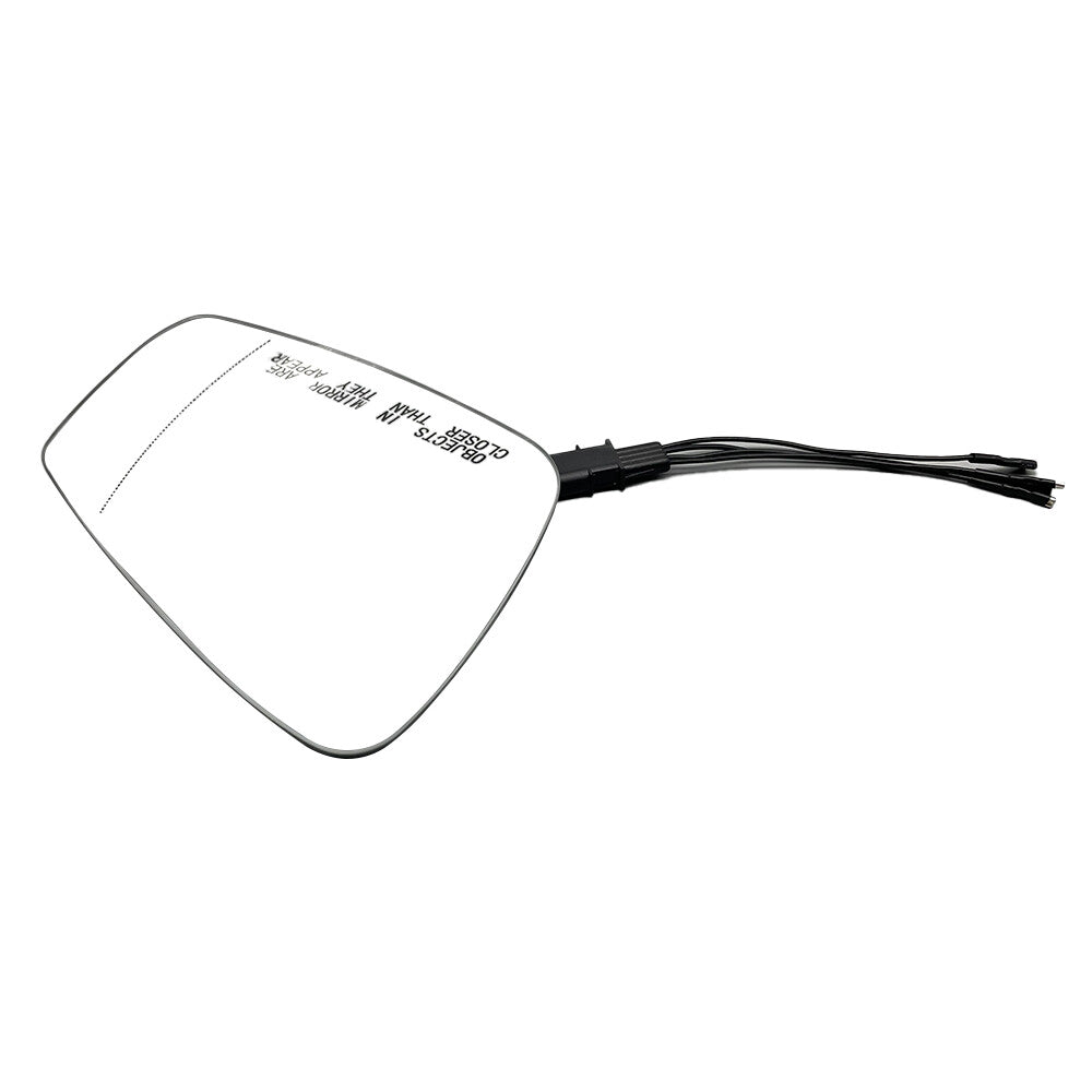 4Pin Passenger Right Side Mirror Glass Fit For 2010 2011-2016 BMW 528 550 535