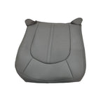 Front Driver Bottom Top Leather Seat Cover Gray For 2008 - 2013 Cadillac CTS