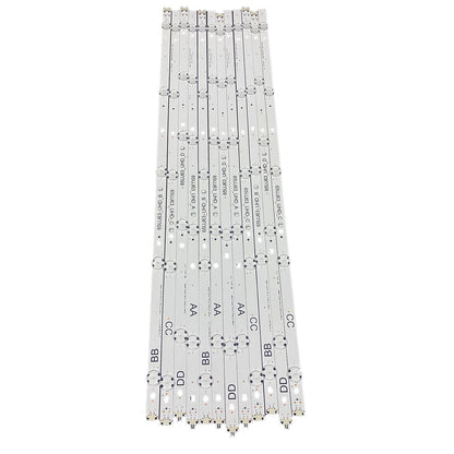 New LED Strips For LG 65UJ6300 65UJ6050 65UJ6100 65UJ6307 65UJ63_UHD_A B C D