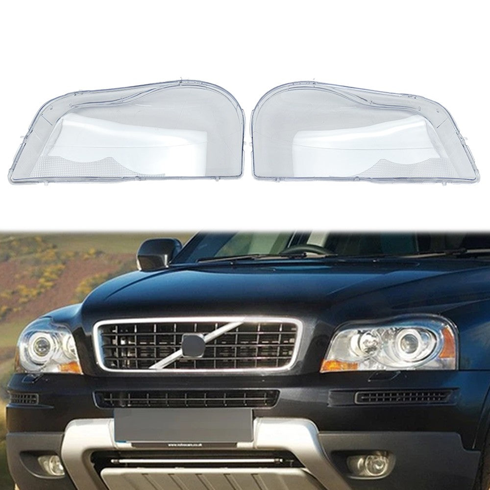 Front Headlight Headlamp Lampshade Lens Cover For Volvo XC90 2006-2014