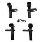 Set of 4 ABS Wheel Speed Sensor For Toyota Tundra 07-17 Sequoia 2008 Front&Rear