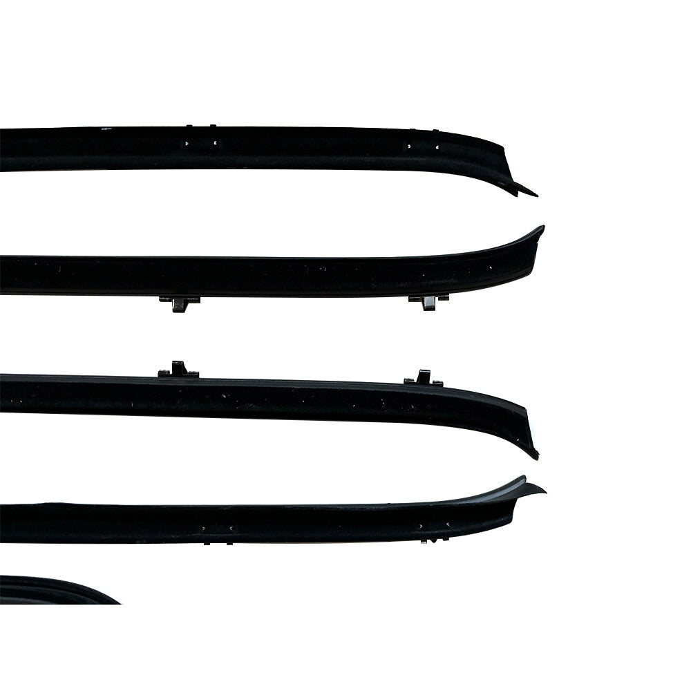 Window Sweep & Run Channel Weatherstrip Seal Kit 6pc For 81-91 Pickup Truck US