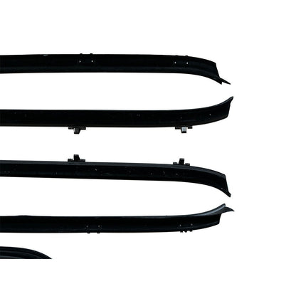 Window Sweep & Run Channel Weatherstrip Seal Kit 6pc For 81-91 Pickup Truck US