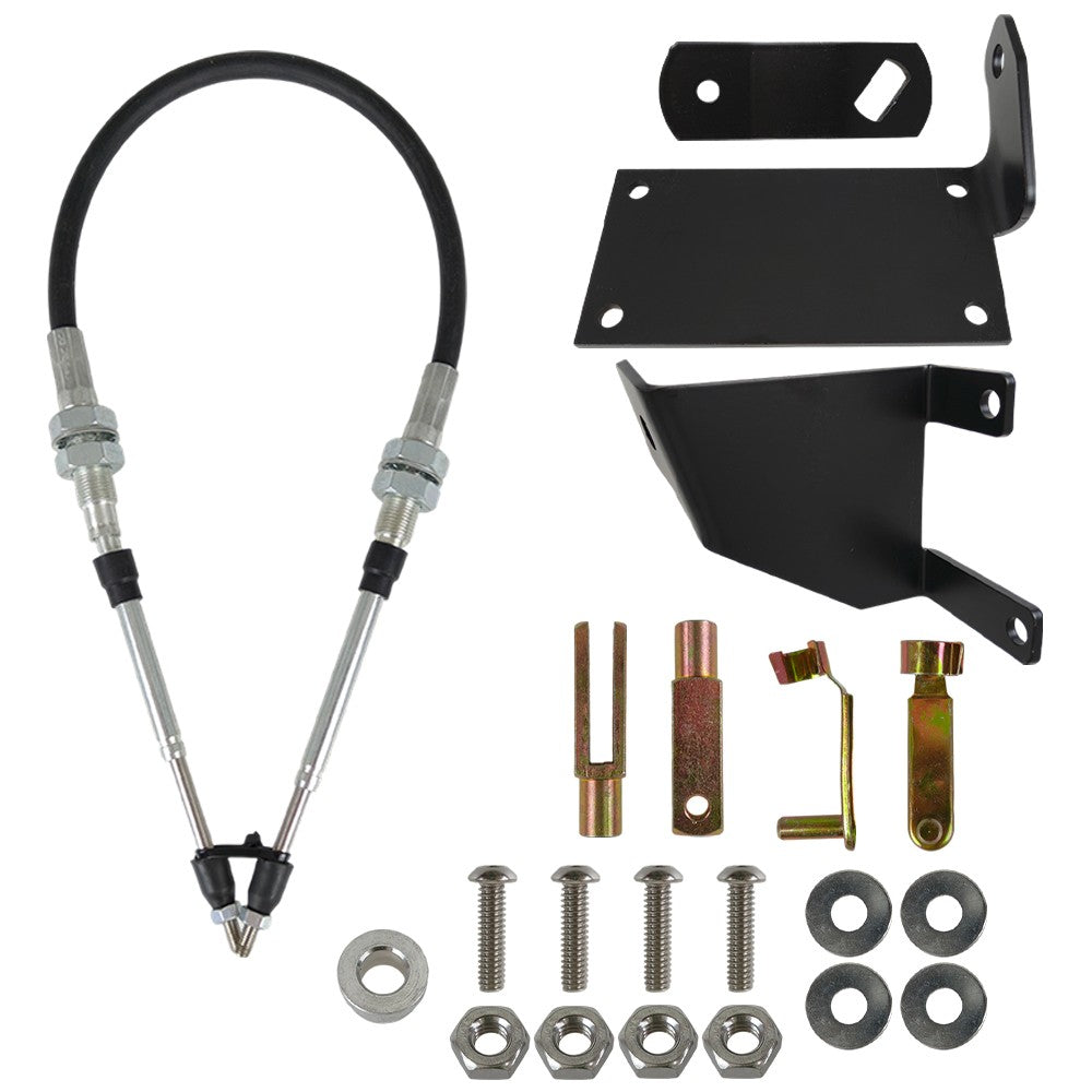 Transfer Case Cable Shift Linkage Upgrade Heavy Duty for 97-06 Jeep Wrangler TJ