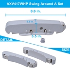Pool Cleaner Kit AXV417WHP Compatible For Hayward Navigator Pool Vac Ultra Pool