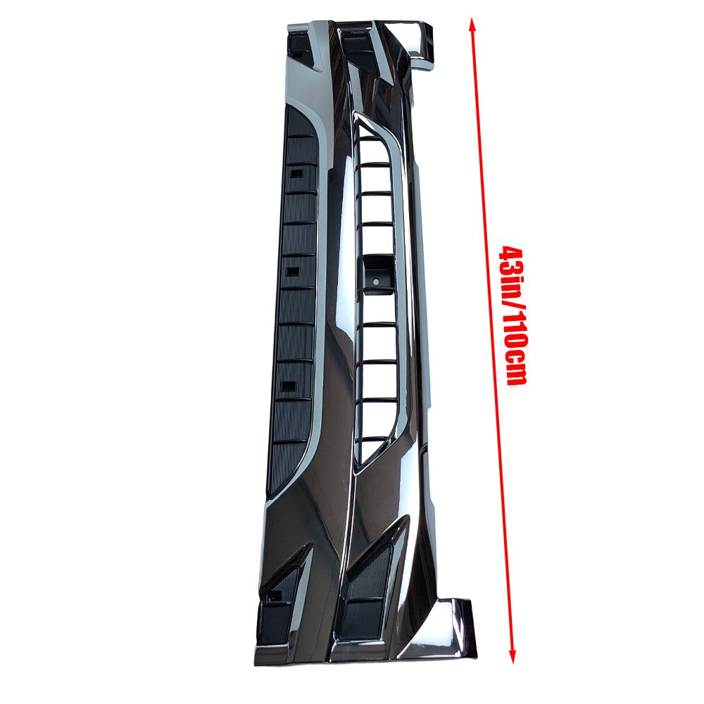 Bright Radiator Grille Chrome For ISUZU NPR NPR-HD NQR NRR 2015-2023