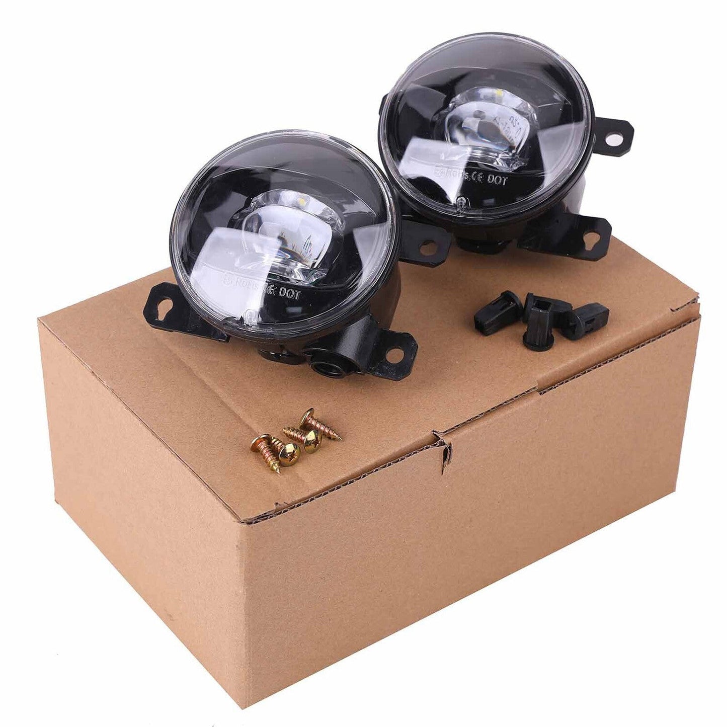 2Pcs LED Fog Lights For Subaru Forester XV Crosstrek 2014-2020 Front Bumper Lamp