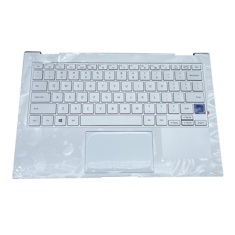 New For Samsung Galaxy Book Flex NP730QCJ Palmrest Keyboard Touchpad BA98-02211A