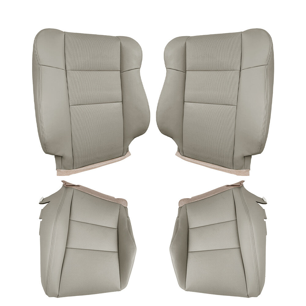 New For Acura RDX 2007-2012 4Pcs Front Driver Passenger Perforated Leather Cover