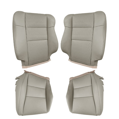 New For Acura RDX 2007-2012 4Pcs Front Driver Passenger Perforated Leather Cover