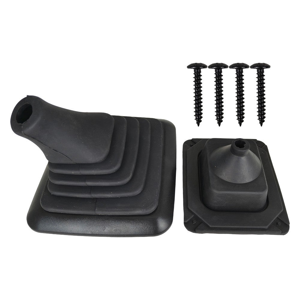 F5TZ-7277-BA Shifter Lever Shift Boot Cover Compatible For 1990-1997 Ford F150