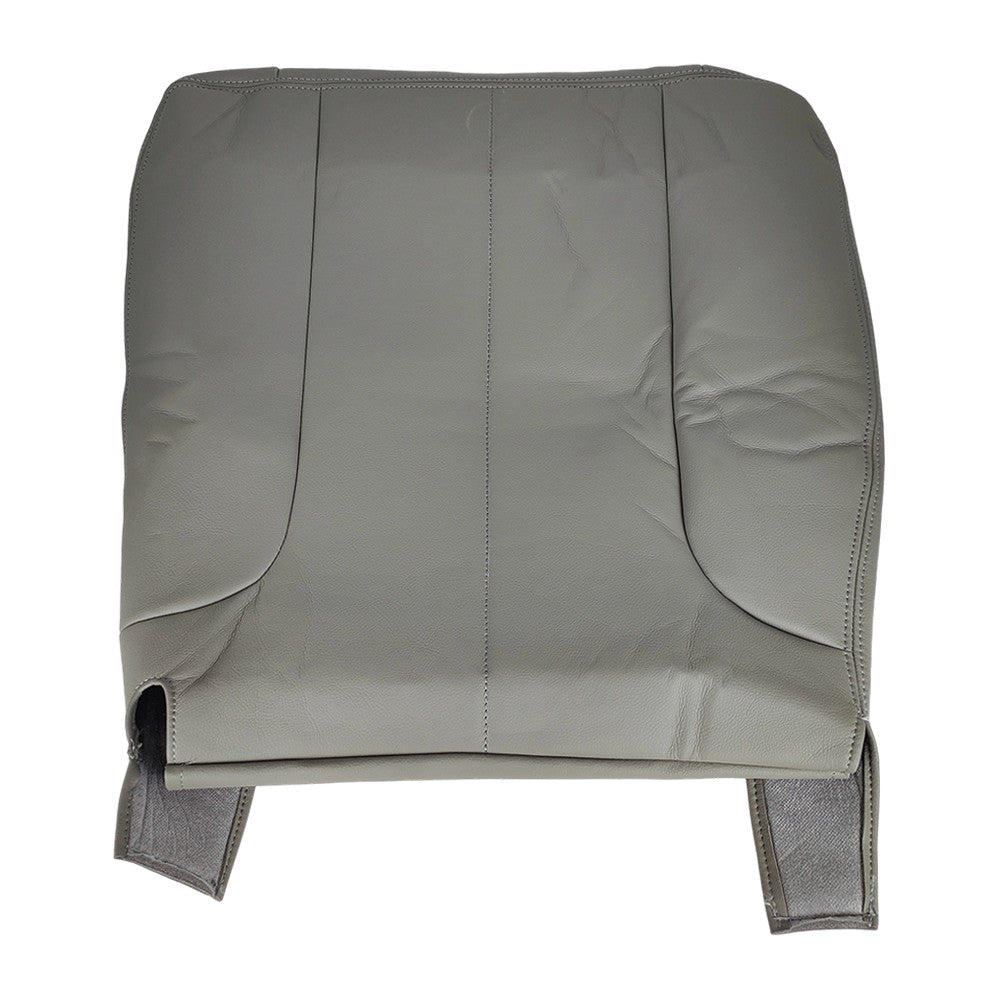 Passenger Bottom Leather Seat Cover Gray Fit For 2002 - 2005 Dodge Ram 1500 SLT