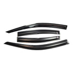 FOR 2021-2025 LEXUS IS300 IS350 PREMIUM BLACK TRIM WINDOW VISOR RAIN GUARD US