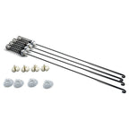W11217817 Washer Suspension Rod Kit 4 Pack for Whirlpool for Maytag 4844566