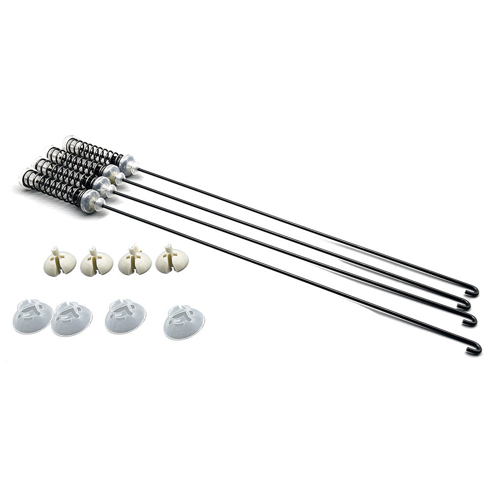W11217817 Washer Suspension Rod Kit 4 Pack for Whirlpool for Maytag 4844566