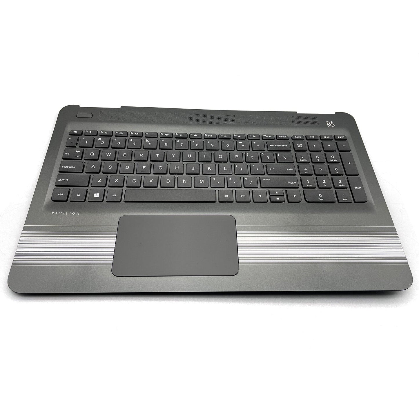 For HP Pavilion 15-AW 15-AU023CL 15-AU Palmrest Keyboard Non-Backlit 856026-001