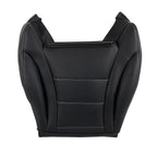 New For 2015-21 Mercedes Benz C300 Sedan Driver Bottom Leather Seat Cover Black
