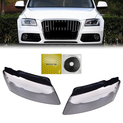 Headlight Headlamp Lens Cover For Audi Q5 2013 2014 2015 2016 2017 Left & Right