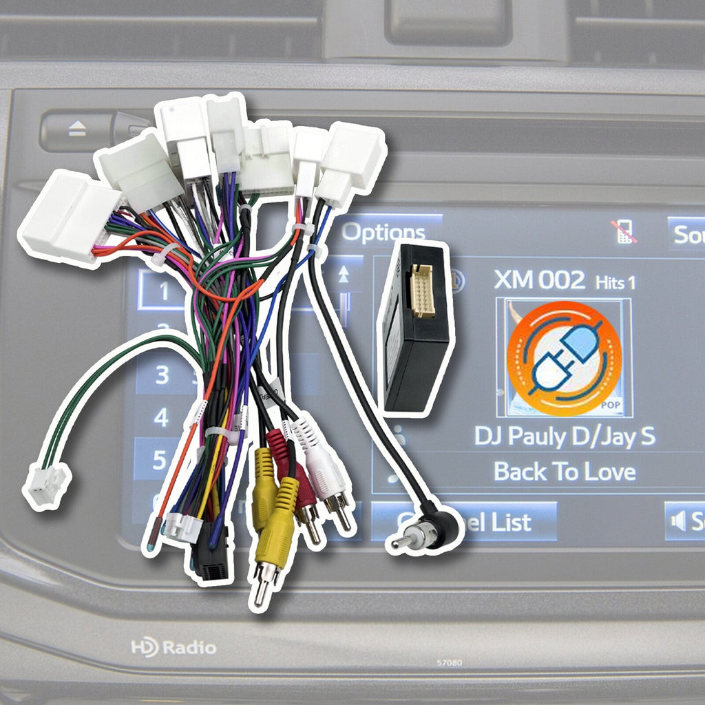 Radio Wiring Harness Connector- Stereo Harness Adapter For Toyota 4Runner Camry