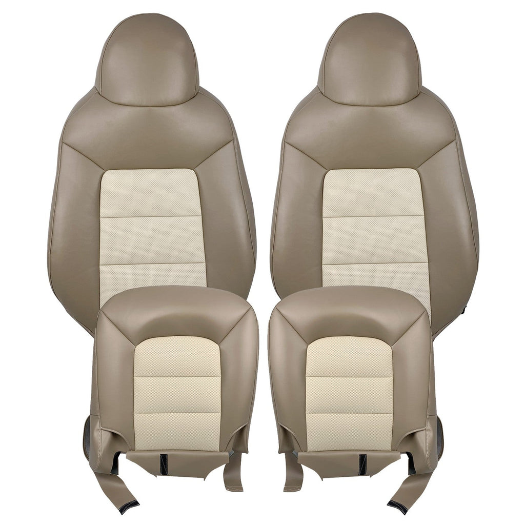 Driver Passenger Leather Seat Cover For 2003 2004-2006 Expedition Eddie Bauer