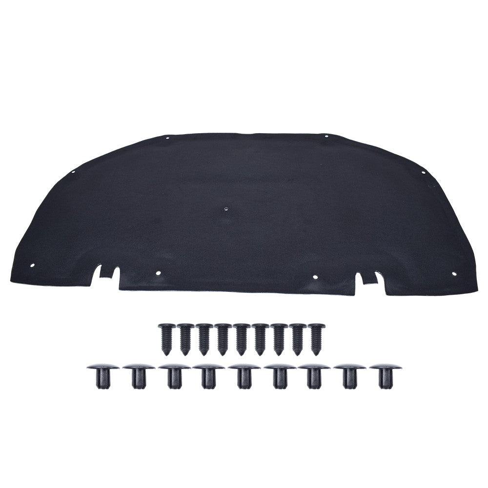 For Toyota Camry 2018-2022 Cotton Hood Engine Sound Heat Insulation Pad Black