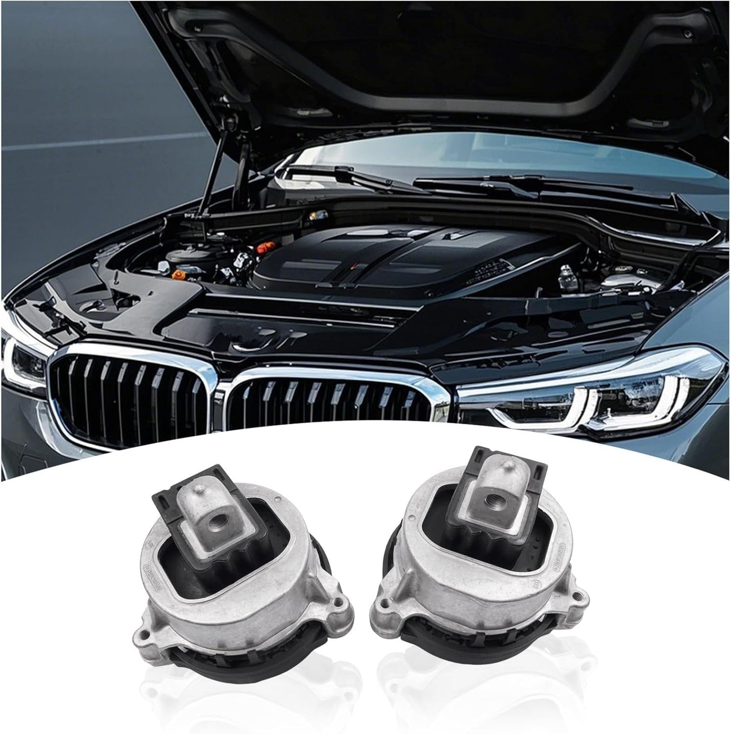 Motor Mount Engine Support Left and Right 22116860495 For BMW 530Li xDrive X3 X4