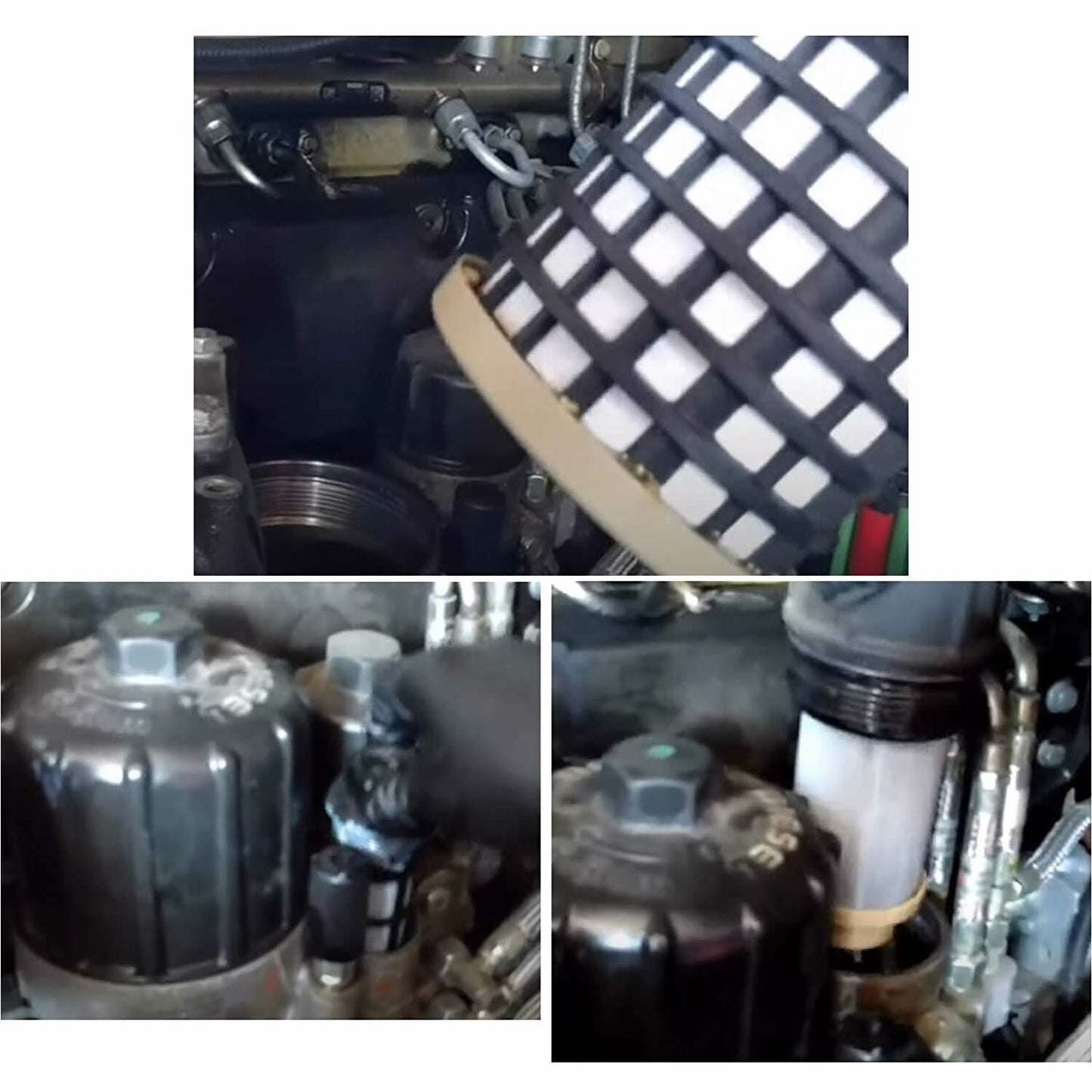 Set of 3 Fuel Filter Kit 33849 For Detroit Diesel DD13 DD15 DD16 Freightliner US