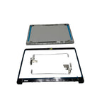 New For HP 15-DW 15-dw1083wm Top Back Cover & Bezel Hinges Silver L52012-001 US