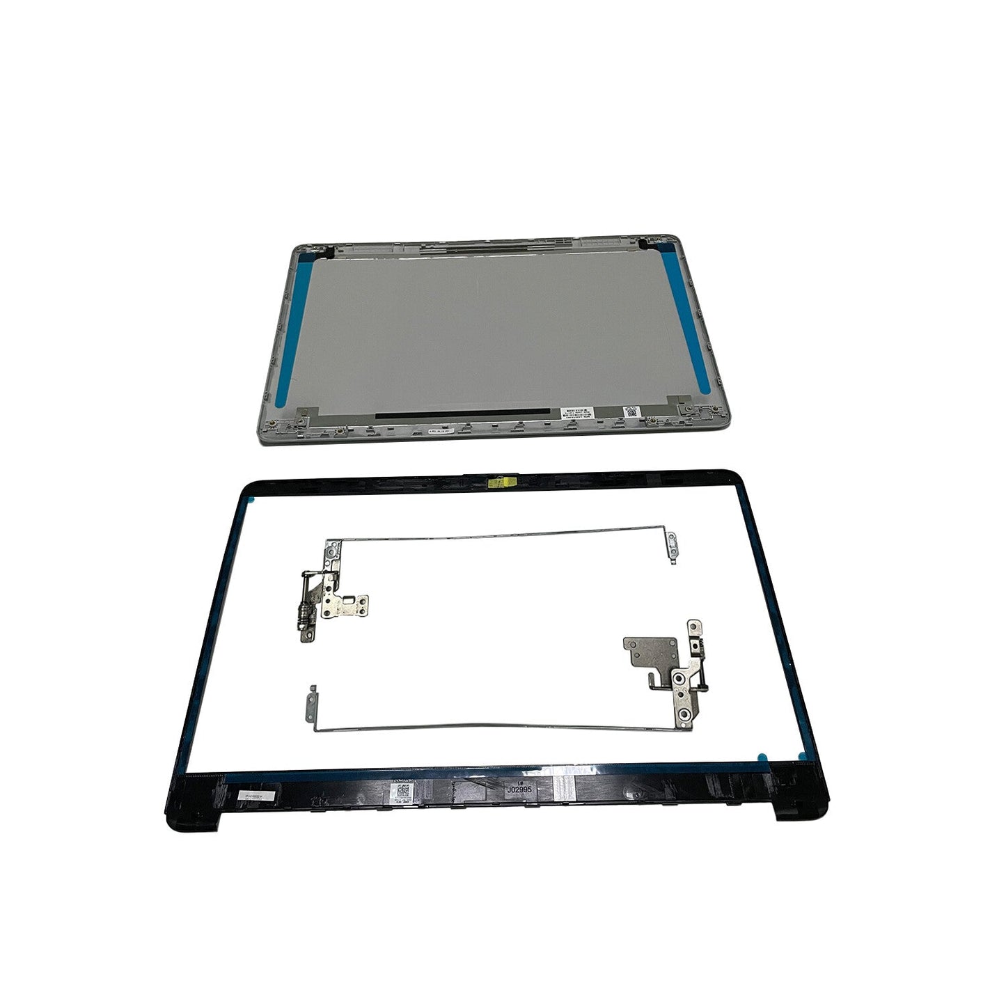 New For HP 15-DW 15-dw1083wm Top Back Cover & Bezel Hinges Silver L52012-001 US