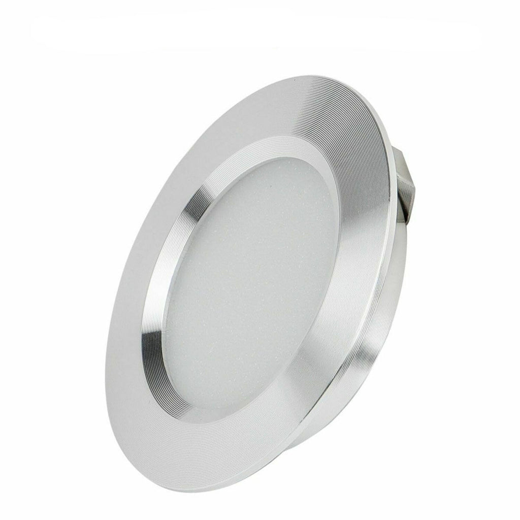 6X 12V LED Lights Recessed Ceiling light For RV Camper Interior Cool White 6400K