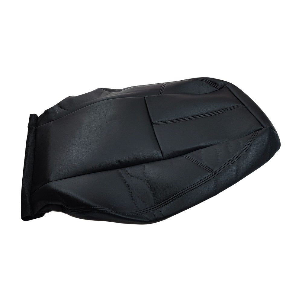 Driver Passenger Leather Seat Cover Black For Chevy Silverado 1500 2500 2007-14