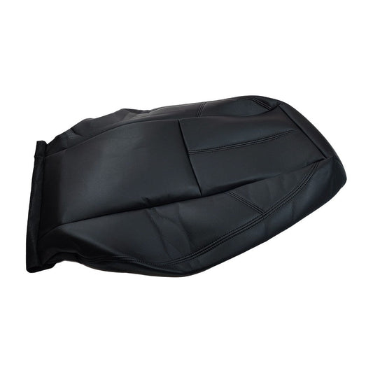 Driver Passenger Leather Seat Cover Black For Chevy Silverado 1500 2500 2007-14