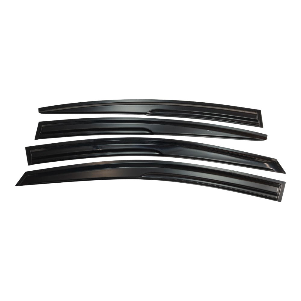 3D WAVY M STYLE WINDOW VISOR RAIN GUARD VENT FOR 2014-2018 KIA FORTE K3 SEDAN