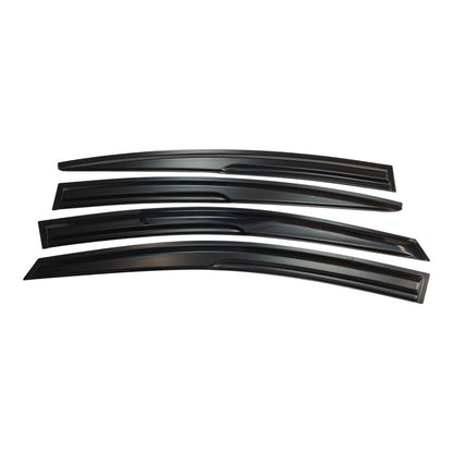 3D WAVY M STYLE WINDOW VISOR RAIN GUARD VENT FOR 2014-2018 KIA FORTE K3 SEDAN