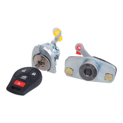 For Nissan Versa 12-19 Ignition Lock Cylinder & Door &Trunk Deck Lid Lock & Keys